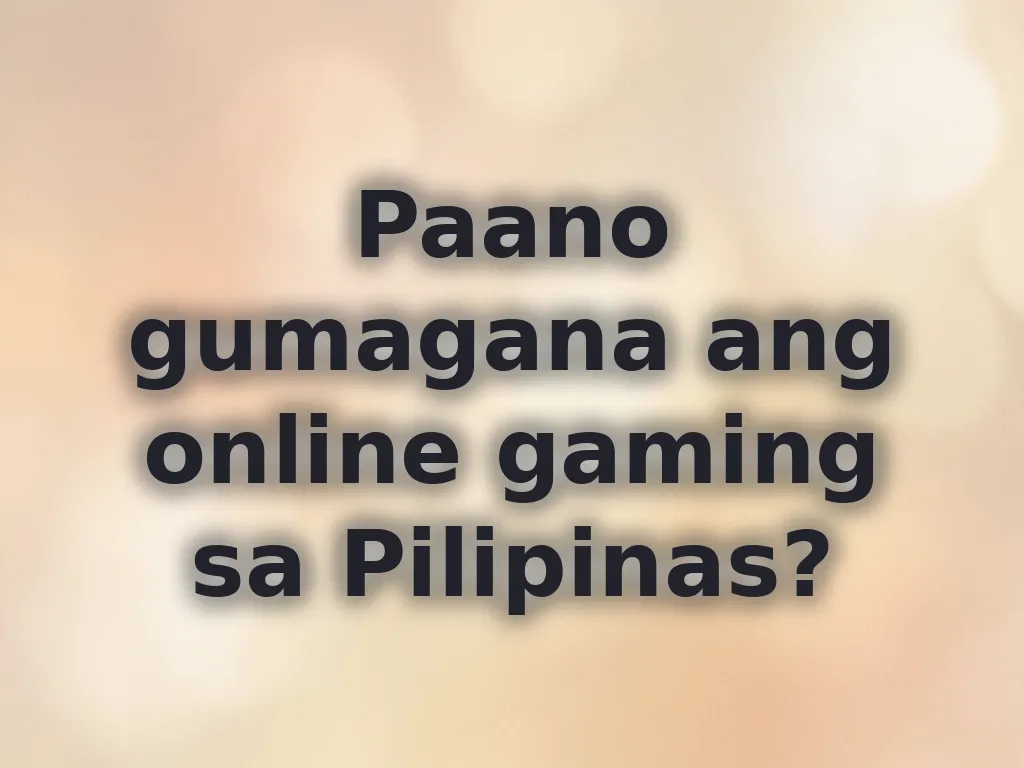 Gaming guide PH
